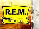 R.E.M. (REM) out of time (original & inner) LP EX/EX WX 404 alternative rock