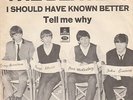 THE BEATLES 'I SHOULD HAVE KNOWN BETTER' DENMARK PS 45