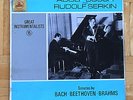 ADOLF BUSCH - Bach Solo Violin  / Brahms /Beethoven Violin Sonata ( NM)