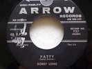 BOBBY LONG w/ Group 45 Patty / By My Side ARROW doowop d143