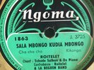 ROITELET NGOMA 11863 AFRICA 78 RPM E- CONGOLESE GUITAR CONGO