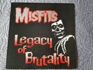 MISFITS: Legacy of Brutality, Plan 9 1985 Press Original No Barcode, OOP LP  kbd