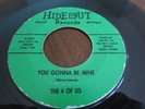 THE 4 OF US RARE MICHIGAN GARAGE ON HIDEOUT RECORDS BATMAN B/W YOU GONNA BE MINE