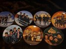 THE BEATLES Set of 7 Limited Edition numbered Delphi Collector's Plates w/ COA
