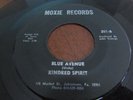 KINDRED SPIRIT RARE GARAGE ON MOXIE RECORDS BLUE AVENUE B/W UNDER MY THUMB