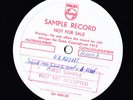 PHILIPS STEREO - SZERYNG / HAEBLER - MOZART VIOLIN SONATAS 6 SAMPLE RECORDS NM/M