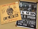 RSD 2017 UK SUBS ' Live 'n' Loud 89 SIGNED Red Vinyl 12