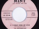 Doo Wop R&B 45 SENTIMENTALS A Sunday Kind Of Love MINT HEAR