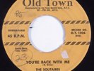 Doo Wop R&B 45 SOLITAIRES You're Back With Me OLD TOWN HEAR
