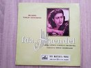 HMV CLP 1032 orig 1st uk IDA HAENDEL Brahms violin concerto NM