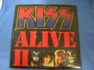 VINTAGE KISS ALIVE II VINYL DOUBLE ALBUM WITH BOOKLET, TATTOOS AND ORDER FORM