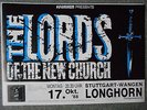 THE LORDS OF THE NEW CHURCH 1988  ORIGINAL Concert-Konzert-Poster-Plakat A1