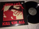 Metallica Kill 'Em All Megaforce MRI 069 Cliff Burton IN SHRINK 1983 Super Clean