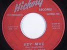 Rockabilly 45 RUSTY & DOUG Hey Mae HICKORY HEAR