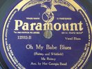 BLUES MA RAINEY Paramount 12332 O My Babe/Slave to The Blues V++(Plays E)