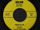 DANNY & DREAMERS: Forgive Me / Venus 45 Vocal Groups