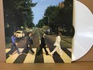 Beatles - Abbey Road - White Colored Vinyl LP Rare Apple Reissue Near Mint