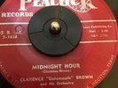 Clarence Gatemouth Brown Midnight Hour / For Now So Long Peacock 5-1633