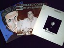LEONARD COHEN 3Lp's DEATH OF A LADIES MAN, SONGS FROM A ROOM, RECENT SONGS