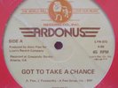 ARDONUS - GOT TO TAKE A CHANCE 1982 LYON'S  BOOGIE FUNK SOUL 12