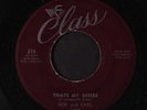 BOB & EARL: That's My Desire / You Made A Boo-boo 45 Blues & R&B