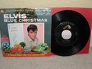 ELVIS PRESLEY Blue Christmas 45 Orig 1st RCA Gold Standard w/Picture Sleeve NICE