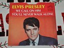 Elvis Presley 45 Record 47-9600 We Call on Him / You'll Never Walk Alone N MINT