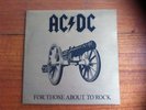 AC DC - For Those About to Rock - Vinyl LP Record Original Australian Release