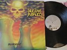 NUCLEAR ASSAULT Survive LP I.R.S. Records IRS-42195 Thrash Metal