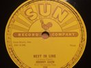 JOHNNY CASH 78 NEXT IN LINE / DON'T MAKE ME GO SUN 266 CLEAN VG+++