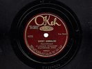 CLARENCE WILLIAMS WASHBOARD FIVE 78 SWEET EMMALINE / LOG CABIN BLUES  OKEH 8572