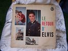 Le retour d'Elvis Presley 33 tours LP France jaune RCA 430.324
