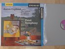 COPLAND conducts Copland Symphony #3 - ORIGINAL EVEREST SDBR-3018 SILVER/DOWEL