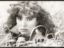 FOTO GIGANTE ORIGINALE B/N LOREDANA BERTE' CM 20X30 ANNI '70 CARTA OPACA TIMBRO