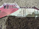 METALLICA  original ...and justice for all Tournee Ticket 1988, VERY RARE