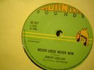 UK BURNING SOUNDS BS 017-JUNIOR ENGLISH-NEVER LOOSE NEVER WIN/CLEM BUSHAY-NR EX