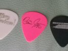 brian setzer /stray cats,5 collectible guitar picks,new condition