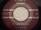 RARE DOO WOP 45 by THE CHAMPION  & SONNY THOMPSON HEAR IT