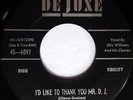 OTIS WILLIAMS & His CHARMS 45 I'd Like To Thank You Mr D.J.   KING doowop e9445