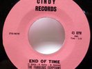 FABULOUS EGYPTIANS 45 the Cowboy / End of Time CINDY doowop NEAR-MINT  Pj480
