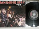 IRON MAIDEN LIVE + ONE EMI EMS-41001 Japan Vinyl LP
