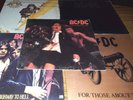 AC/DC 5 LP Lot.  High Voltage, Back in Black, If You Want Blood, For Those About