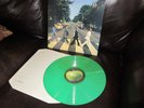 THE BEATLES ABBEY ROAD Apple PCSO-7088 GREEN COLOR VINYL LP SHINY NM LOOK