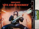 THIN LIZZY live and dangerous (original uk & inner) DOUBLE LP EX/EX 6641 807