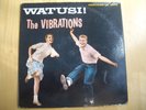 THE VIBRATIONS   WATUSI   CHECKER WHITE PROMOTIONAL   1961   33 1/3  LP. RECORD