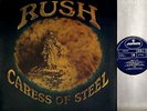 RUSH caress of steel (1st uk press) LP EX/VG+ 9100 018 hard rock prog 1975