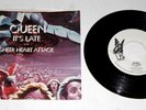 QUEEN - IT'S LATE PROMO WHITE LABEL MONO STEREO 7
