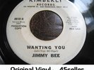 ? JIMMY BEE promo 'Wanting You' Northern Soul 45 HEAR