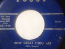 RARE BLUEGRASS GOSPEL 45/ FOGGY RIVER BOYS 