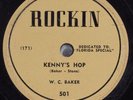 R&B Rocker/Blues 78 W.C. BAKER Kenny's Hop ROCKIN 501 HEAR